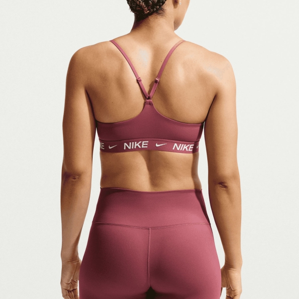 Nike Indy Swoosh Reggiseno Sportivo - Pink Smoke