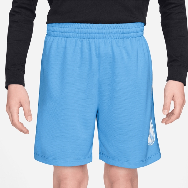 Tennis Shorts and Pants for Boys Nike Multi 5in Shorts Boy Football Blue/White IF2431497