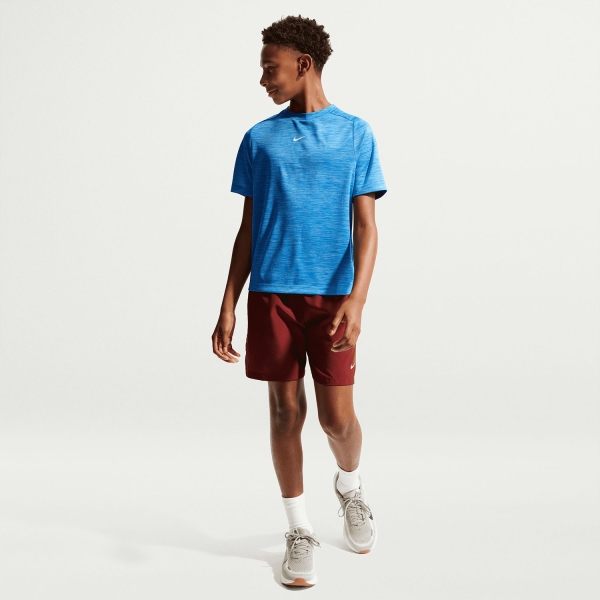 Nike Multi T-Shirt Boy - Light Photo Blue/Football Blue/White