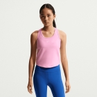 Nike One Fitted Top Niña - Pink Rise/White