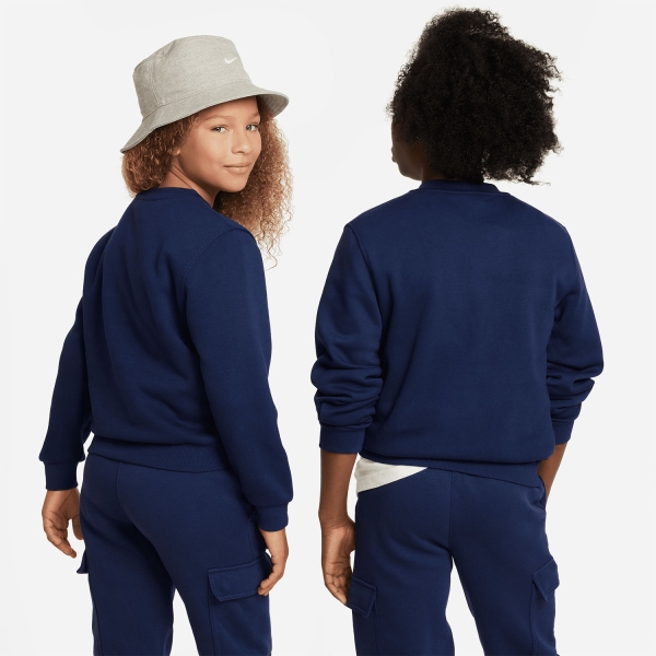 Nike Sportswear Club Sudadera Niños - Midnight Navy/White