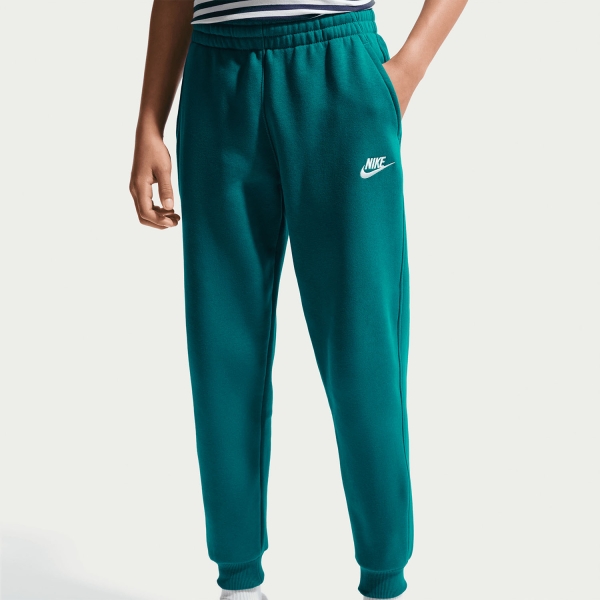 Nike Sportswear Club Pants Junior - Bright Spruce/White