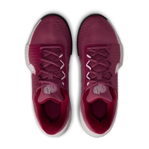 Nike Zoom GP Challenge Pro Clay - Team Red/White/Vast Grey/Black/Pink Rise/Pink Smoke