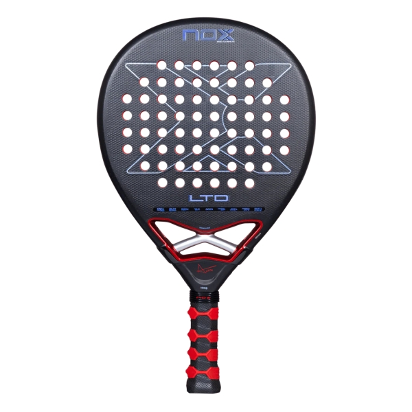 Pala NOX LTD NOX AT10 Genius 12K XTREM LTD Padel Black/Red PACKPATLTD26