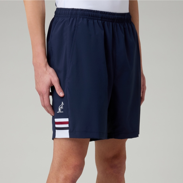 Pantalones Cortos Tenis Hombre Australian Perfect 6in Shorts  Eclipse Blue TEUSH0062194