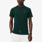 Lacoste X Daniil Medvedev Graphic Camiseta - Vert