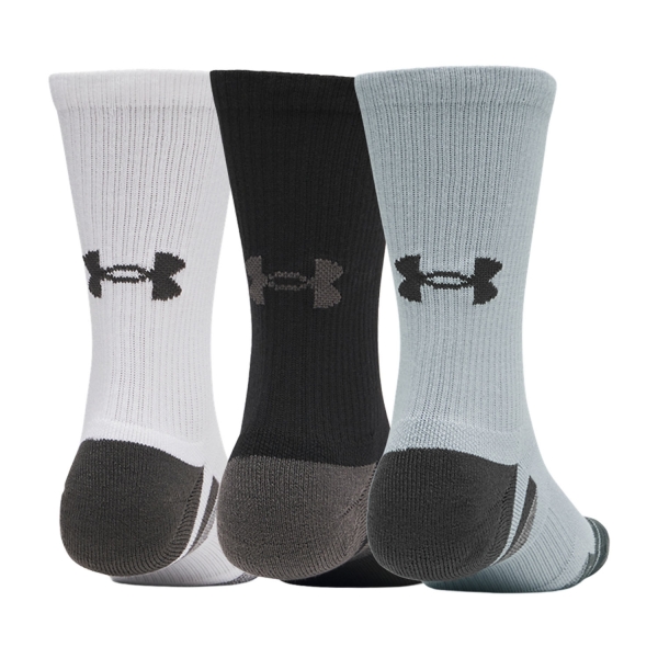 Under Armour Performance Tech Pro Crew x 3 Calcetines - Mod Gray/White/Jet Gray