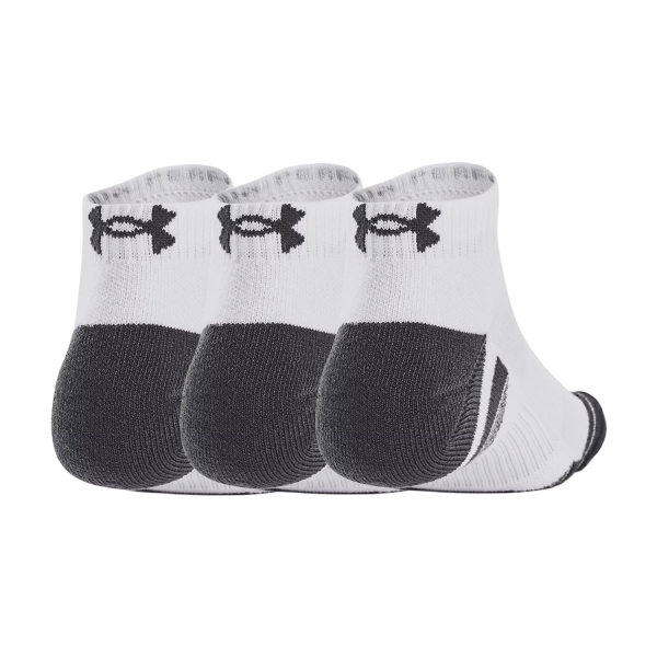 Under Armour Performance Tech Pro x 3 Calze - White/Jet Gray