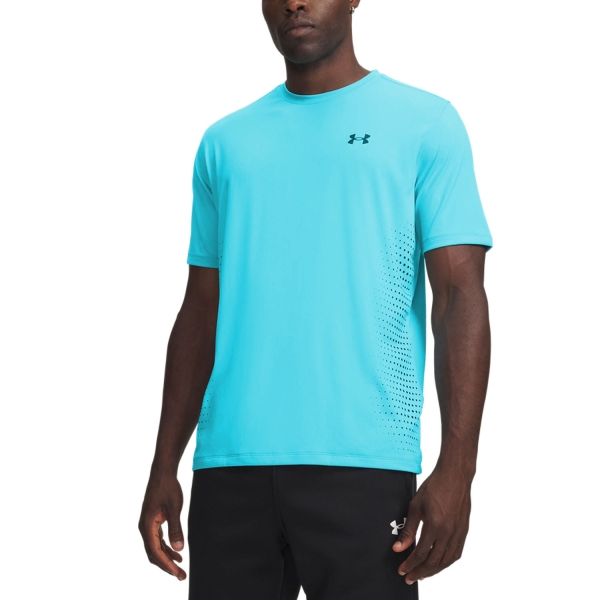 Maglietta Tennis Uomo Under Armour Tech Play Maglietta  Fresco Blue/Black 60098330481