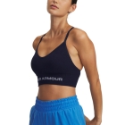 Under Armour Vanish Seamless Sujetador Deportivo - Black/Steel