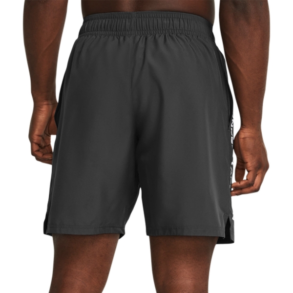 Under Armour Woven Split 9in Pantaloncini - Castlerock/White