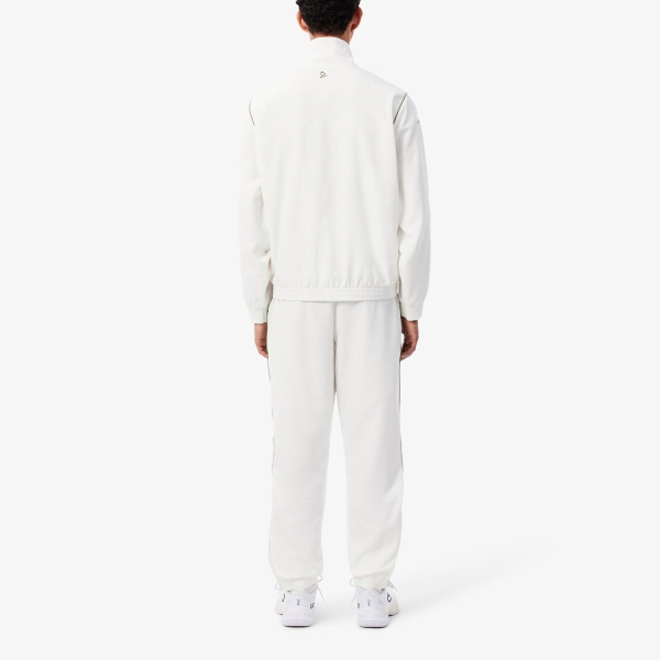 Lacoste X Novak Djokovic Chandal - Blanc/Vert Kaki
