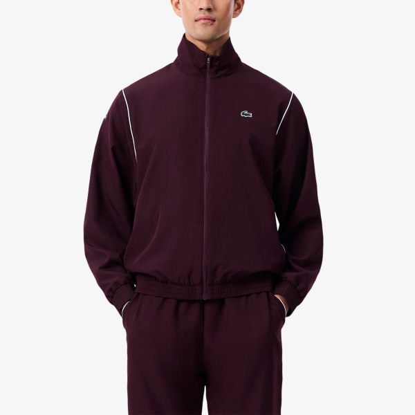 Lacoste X Novak Djokovic Chandal - Marron/Blanc