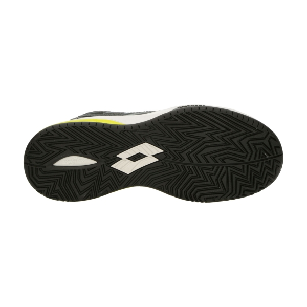 Lotto Mirage 200 II All Round Niños - All Black/All White/Acacia Green