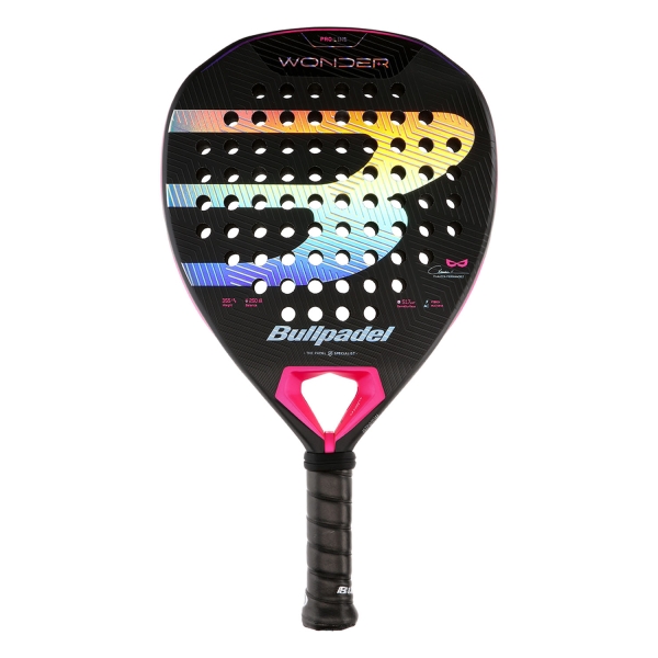 Racchetta Padel Bullpadel Pro Bullpadel Wonder 2027 Padel  Black/Silver 497250