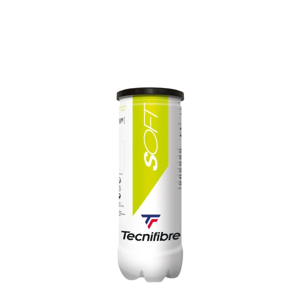 Pelotas Tenis Tecnifibre Tecnifibre Soft  Tubo de 3 Pelotas 60SOFTF243