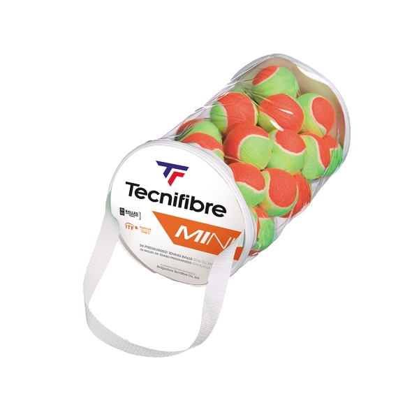Tecnifibre Tennis Balls Tecnifibre Mini  36 Ball Bag 63BALMIN36