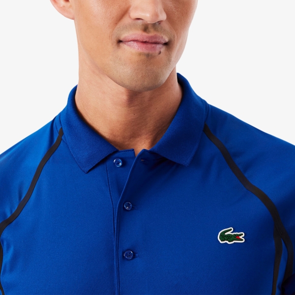 Lacoste Ultra Dry X Daniil Medvedev Polo - Bleu Gentiane
