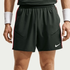 Nike Court Slam Dri-FIT 6in Shorts - Black Spruce/White