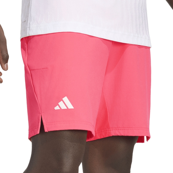 Pantalones Cortos Tenis Hombre adidas Climacool Ergo 7in Shorts Pure Turbo KR0508