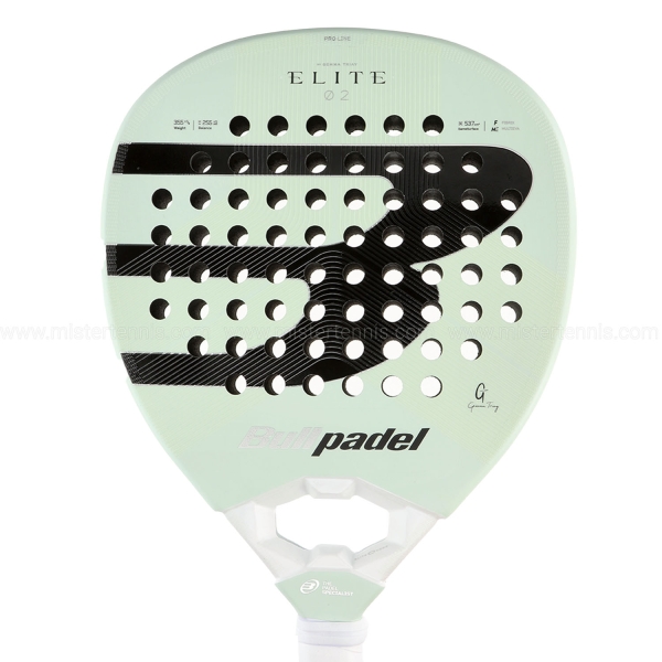 Bullpadel Elite 02 W Padel - Light Green/Black
