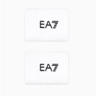 EA7 Pro Wristbands - White/Black EA7 Pro Wristbands - White/Black