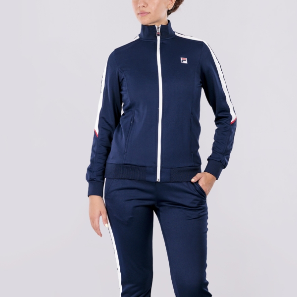 Women's Tennis Suits Fila Manuela Tracksuit  Navy/White FBL241001T1501