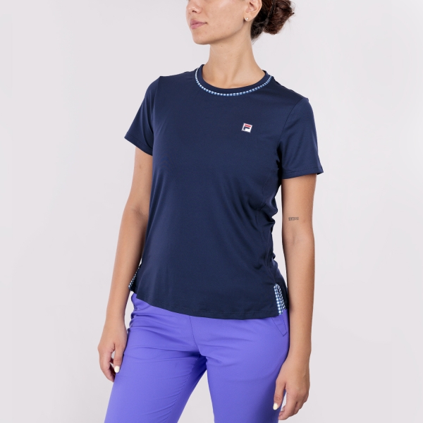 Magliette e Polo Tennis Donna Fila Valeria Maglietta  Vichy Print FBL2623900150