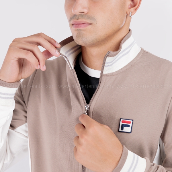 Fila Bjorn Jacket - Taupe Gray/Ecru