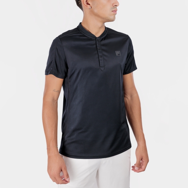 Men's Tennis Polo Fila Taavi Polo  Black TFM2623569000