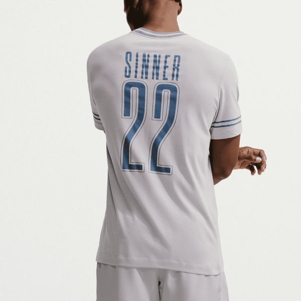 Nike Court Jannik T-Shirt - Silver Lilac