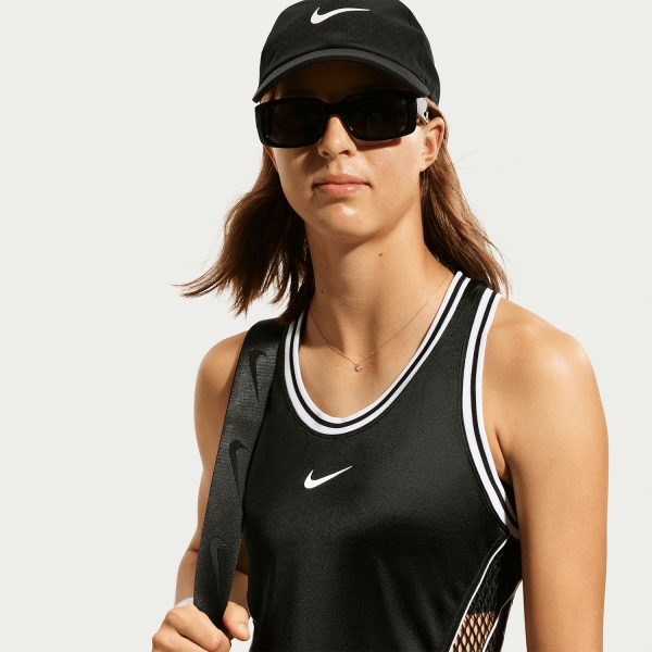 Nike Court Slam Vestido - Black/White