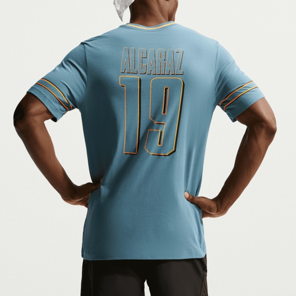 Nike Carlos Alcaraz Camiseta - Smokey Blue