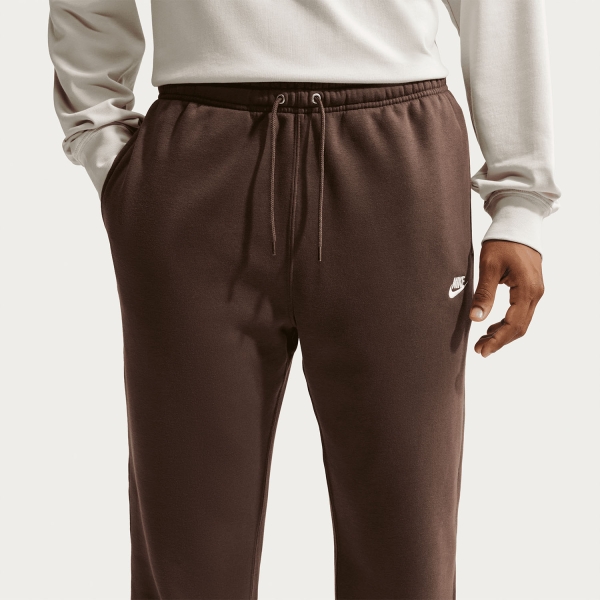 Nike Club Pants - Baroque Brown/White