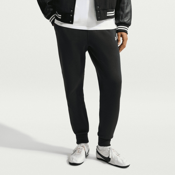 Men's Tennis Pants and Tights Nike Club Pants  Black/Metallic Silver FN3787015