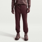 Nike Club Pants - Burgundy Crush/Metallic Gold