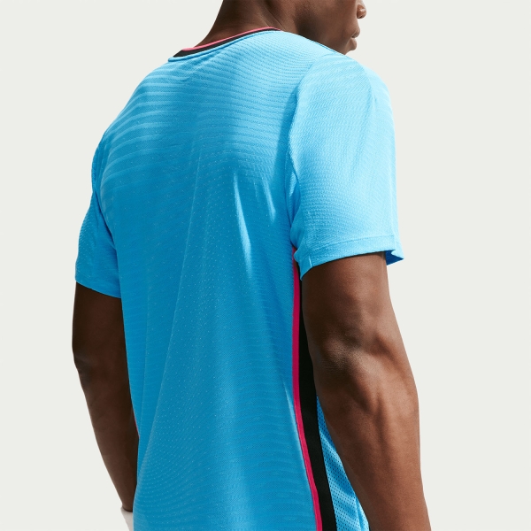Nike Court Aero-FIT Slam Maglietta - Baltic Blue/Black