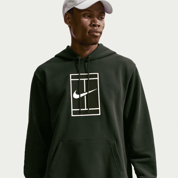 Nike Court Dri-FIT Sudadera - Black Spruce/White
