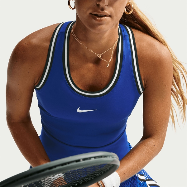 Nike Court Slam Top - Old Royal/White