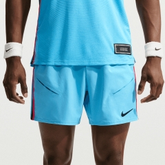 Nike Court Slam Dri-FIT 6in Shorts - Baltic Blue/Black