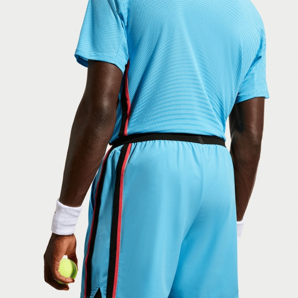 Nike Court Slam Dri-FIT 6in Pantaloncini - Baltic Blue/Black