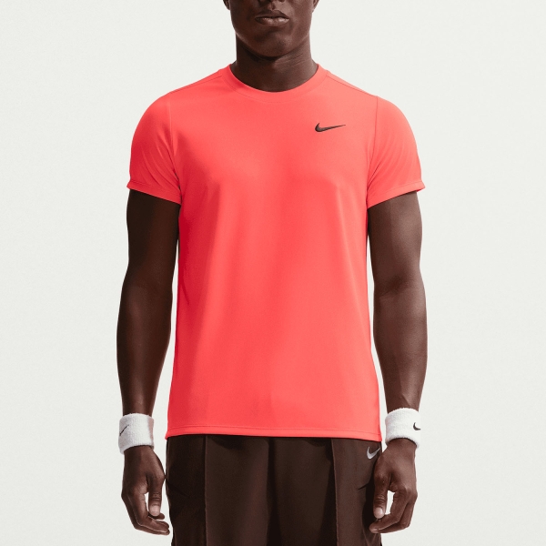 Camisetas de Tenis Hombre Nike Court Victory Camiseta  Bright Crimson/Black FZ6921635