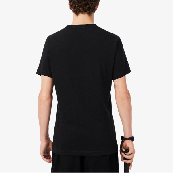 Lacoste XXL Logo Print T-Shirt - Noir/Vert