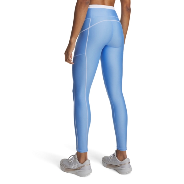 Under Armour HeatGear Novelty Tights - Horizon Blue/White