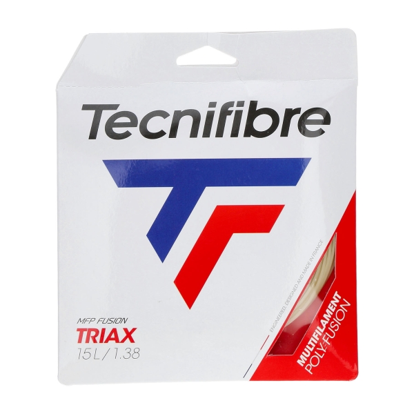 Corde Multifilamento Tecnifibre Triax 1.38 Set 12 m  Natural 01GTR138XN