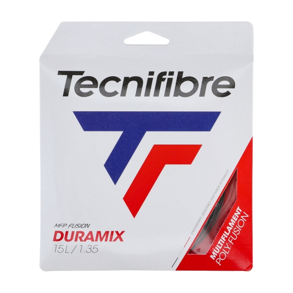 Corde Multifilamento Tecnifibre Duramix HD 1.35 Set 12 m  Black 02GDU135XB