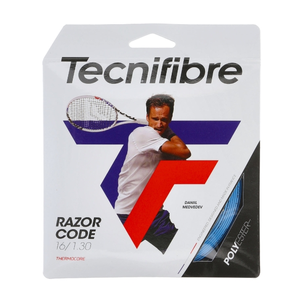 Monofilament String Tecnifibre Razor Code 1.30 Set 12 m Blue 04GRA130XU