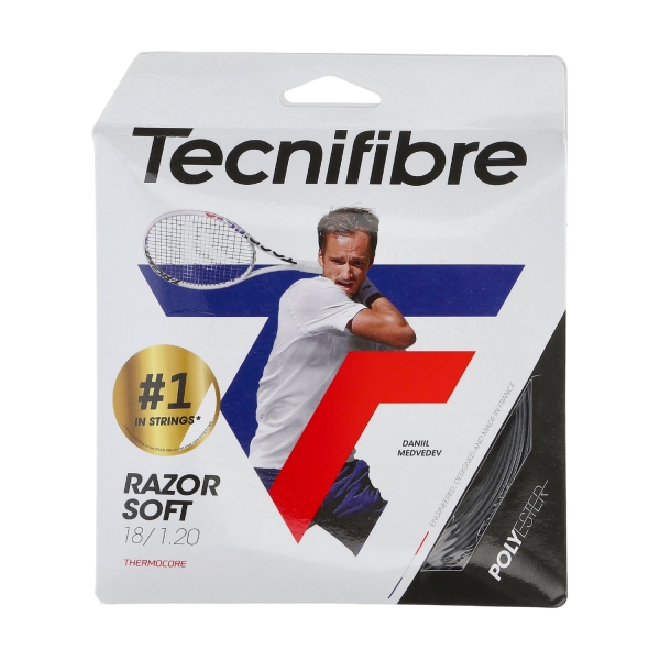 Monofilament String Tecnifibre Razor Soft 1.20 Set 12 m  Carbon 04GRAS120N