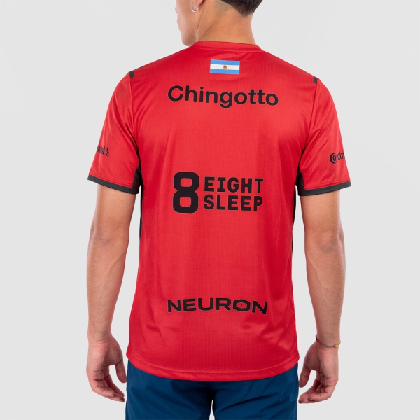 Bullpadel Mensa CH T-Shirt - Rojo Vigoré