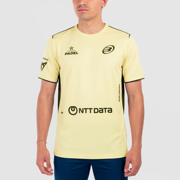 Maglietta Tennis Uomo Bullpadel Mensa TL Maglietta  Amarillo Vigore 449381123